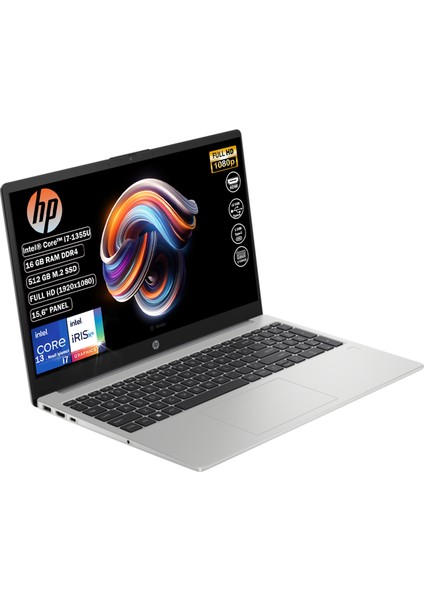 250 G10 Intel Core I7-1355U 16 GB 512 GB SSD Freedos  15.6" IPS Fhd  (1920X1080) Dizüstü 8A541EA