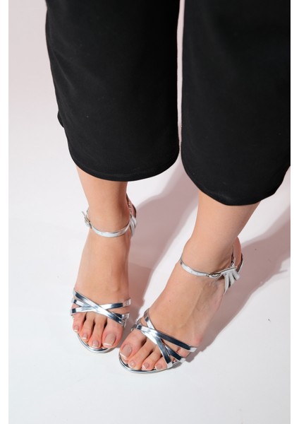 Froya Gümüş Kadın Platform Topuklu Ayakkabı fiyatları