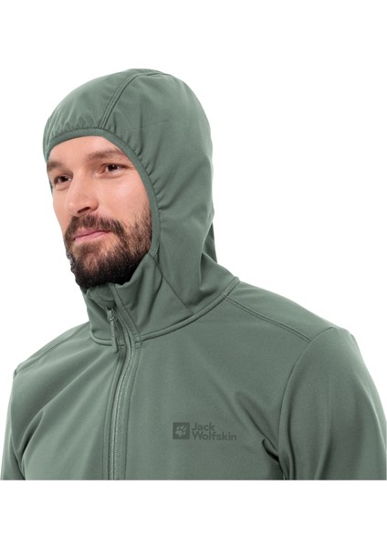 Jack Wolfskin Bornberg Hoody Erkek Outdoor Softshell Ceket 1307471_4311