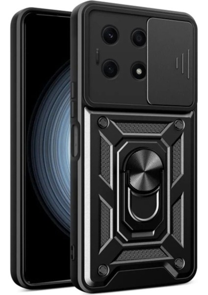 Xiaomi Redmi Note 13 Pro 5g Kılıf Sert Silikon Pars Yüzüklü Tank Kapak