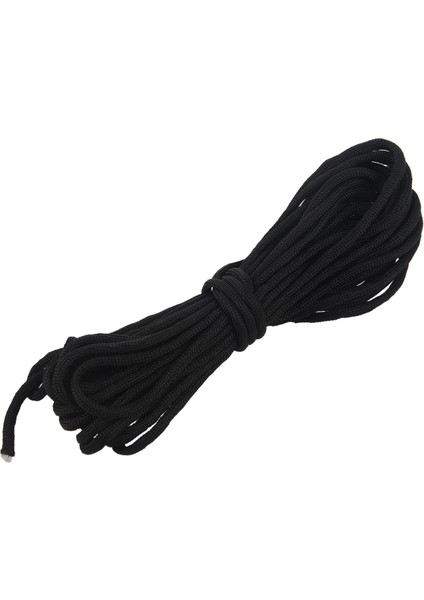Paracord 550 Paraşüt Halat 7 Çekirdekli Tırmanma Kamp Toka Halat Siyah 25FT (Yurt Dışından)
