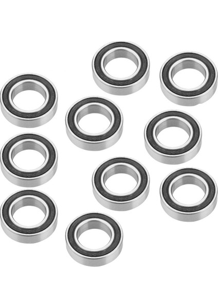 10 Adet 15267-KAUÇUK Mühürlü Sabit Bilyalı Rulman 15X26X7MM Mühürlü Radyal Bilyalı Halka Bisiklet Alt Poyra Rulmanı (Yurt Dışından)