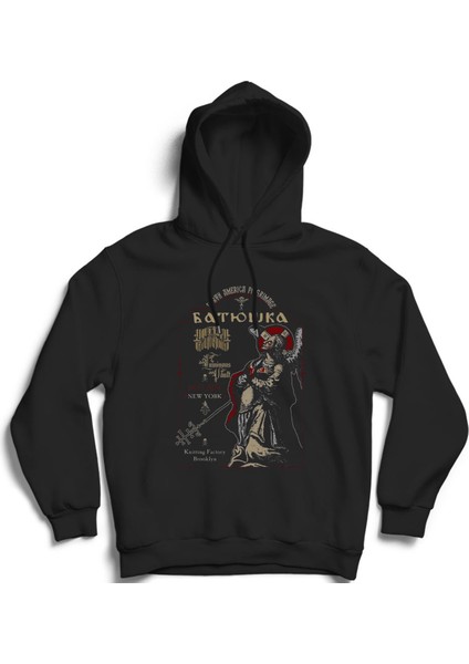 Batushka, New York, Rock Metal Müzik Grubu Kapüşonlu Sweatshirt Hoodie