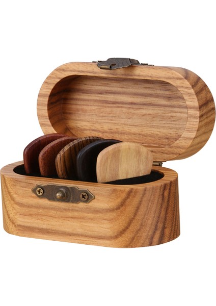 Ahşap Seçim ile Gitar Seçim Tutucu, Ahşap Gitar Seçim Vitrin, Mini Gitar Seçim Kutusu (Yurt Dışından)
