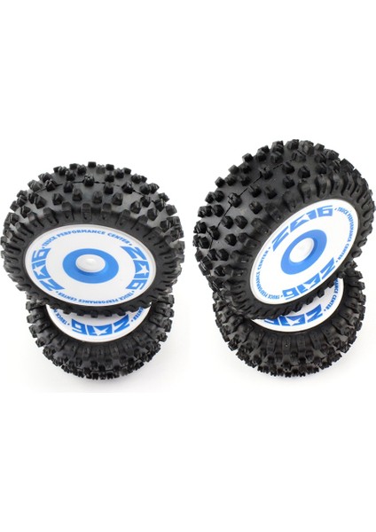 4 Adet Ön ve Arka Lastikler Jant Lastiği 124017 1/12 Rc Araba Yükseltme Parçaları Yedek Aksesuarlar (Yurt Dışından)