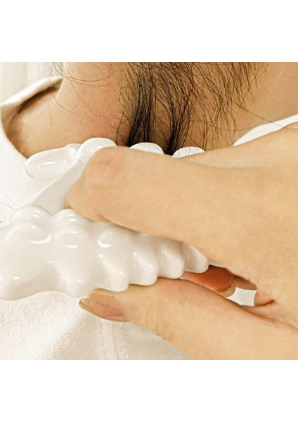 Yüz Masajı Seramik Kazıyıcı Kurulu Yüz Germe Slimmer Cilt Sıkılaştırma Yüz Spa Masaj Aracı (Yurt Dışından)