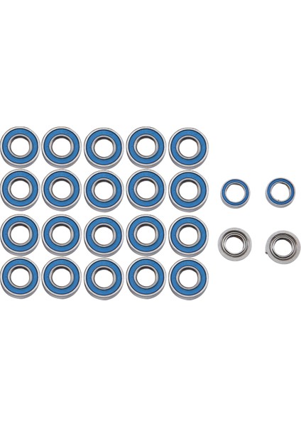 MF-01X MF01X Rc Araba Yükseltme Parçaları Aksesuarları Için 24 Adet Mühürlü Rulman Kiti (Yurt Dışından)