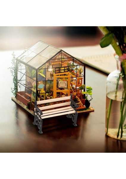 1/24 Minyatür Bahçe Veranda Mobilya Park Bankı (Yurt Dışından) modelleri