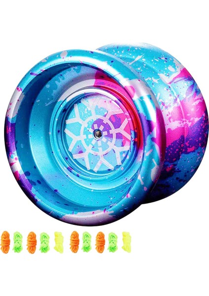 Tepkisiz Yoyo, Çocuklar Için Profesyonel Yoyo, Yoyo Oyuncuları Için 10 Yo Yo Telli Alüminyum Başlangıç Seviyesi Yo-Yos Topu (Yurt Dışından)