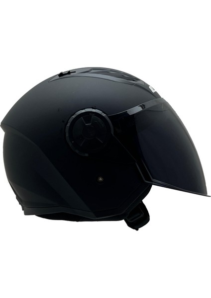Aırflow 2 Mat Siyah Kask Siyah Cam