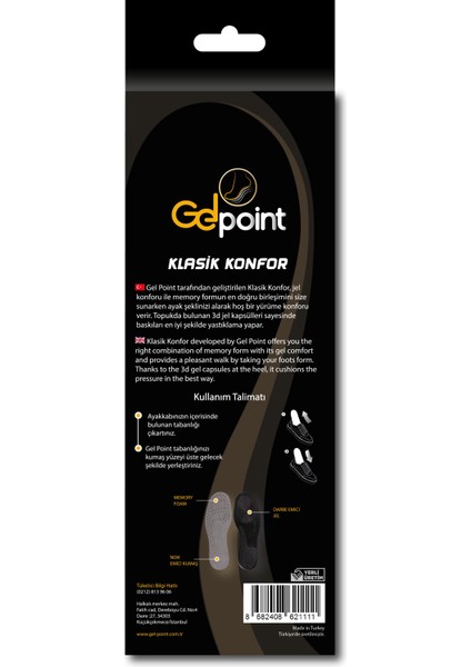 Gelpoint Klasik Konfor - Kadın 39-40 fiyatları