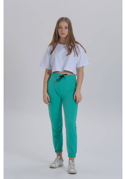Mint Ribana Paça Basic Eşofman Altı