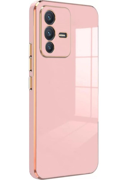 Vivo V23 5g Kılıf Olive Plated Pembe