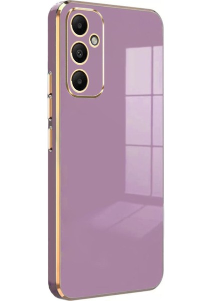 Samsung Galaxy A05S Kılıf Olive Plated Lila