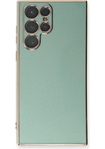 Samsung Galaxy S24 Ultra Kılıf Olive Plated Yeşil