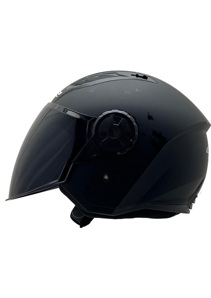 Aırflow 2 Mat Siyah Kask Siyah Cam