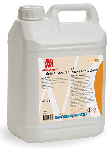 Harç ve Beton Sökücü Süper Konsantre CR100 5 kg