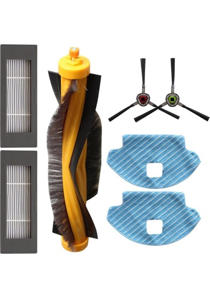 I-Robot Roomba Combo Süpürge Için Yan Fırça Pedi Filtre Paspas Bezi Seti (Yurt Dışından)