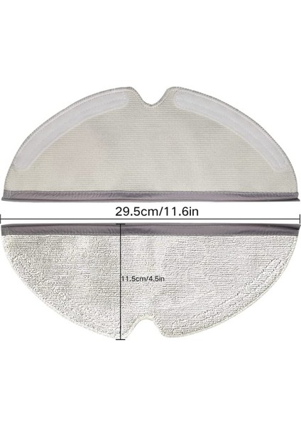 Xiaomi Roborock Q7 Max Için 4'lü Yıkanabilir Yedek Fırça Paketi (Yurt Dışından) indirimleri