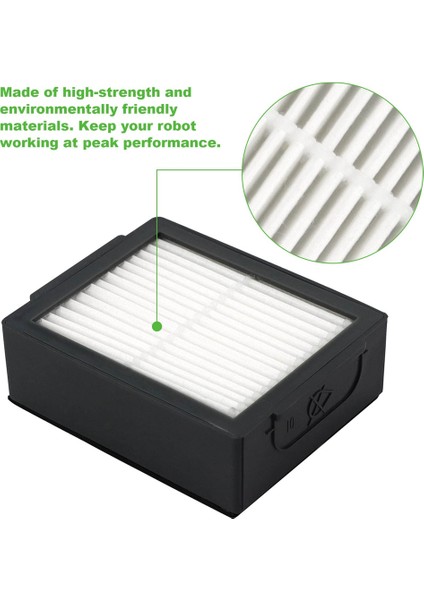 Irobot Roomba E5 E6 E7 I7 I7+ I3 I3+ Elektrikli Süpürge Için Hepa Filtre (Yurt Dışından) modelleri