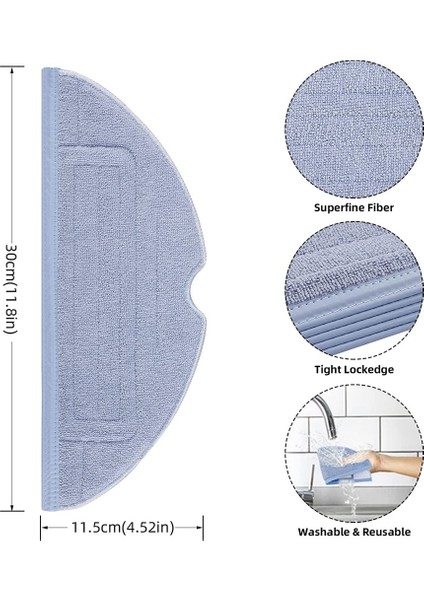 Xiaomi Roborock S7 / S7+ Elektrikli Süpürge Için 11 Adet Aksesuar Kiti (Yurt Dışından) fırsatları