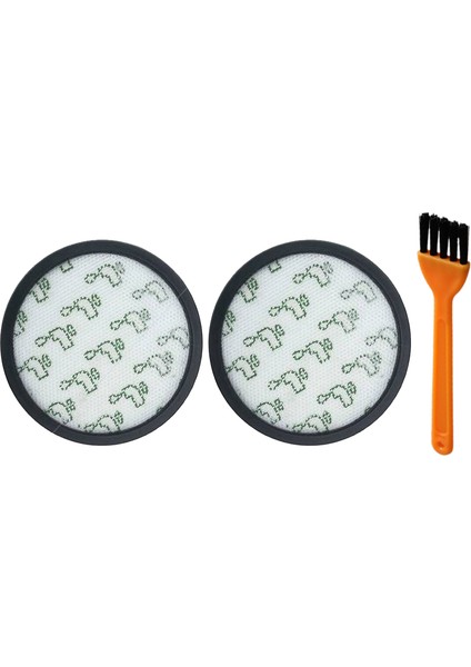 Rowenta RO7611 RO7623 RO7634 Için 2 Adet Ön Hepa Filtre Fırçalı (Yurt Dışından) modelleri