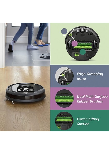 Irobot Roomba I7 I7+ E5 E6 I Serisi Robot Süpürge Için Yedek Parça Kitleri (Yurt Dışından)