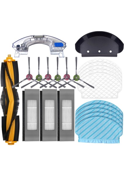 Ecovacs Deebot Ozmo 950 920 T5MAX Ing Robot Ana Fırça Filtresi Için (Yurt Dışından)