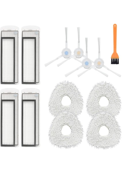Yan Fırça Filtresi ve Paspas Bezi Yedek Aksesuarları (Yurt Dışından)