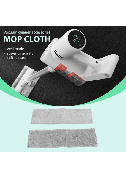 Xiaomi Mijia G10 K10 Kablosuz Elektrikli Süpürge Paspas Için 2 Pcs Paspas Bezi (Yurt Dışından) fırsatları