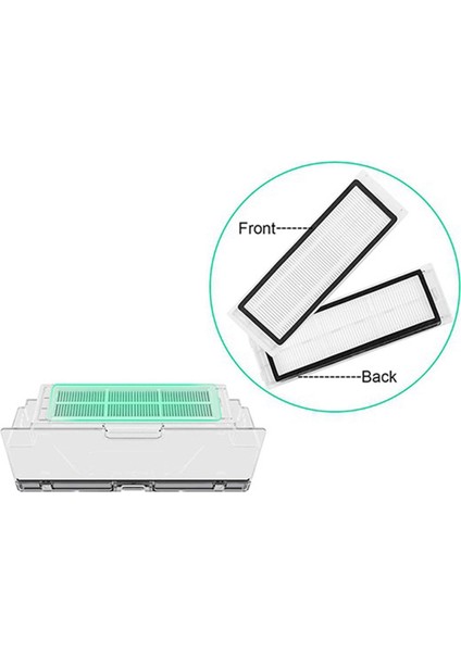 Xiaomi Roborock S7 T7S Artı Paspas Bezi Hepa Filtre Yan Fırça Parçaları (Yurt Dışından) fırsatları