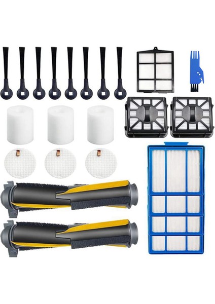 Köpekbalığı Iq RV1001AE RV101 Robot Vakum Köpük Keçe Filtresi Için 21 Adet (Yurt Dışından)