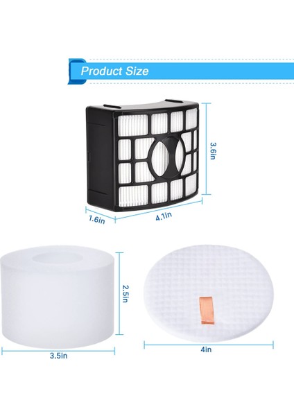 Shark NV650 NV600 NV680 NV700 Elektrikli Süpürge Için Yedek Filtre (Yurt Dışından)