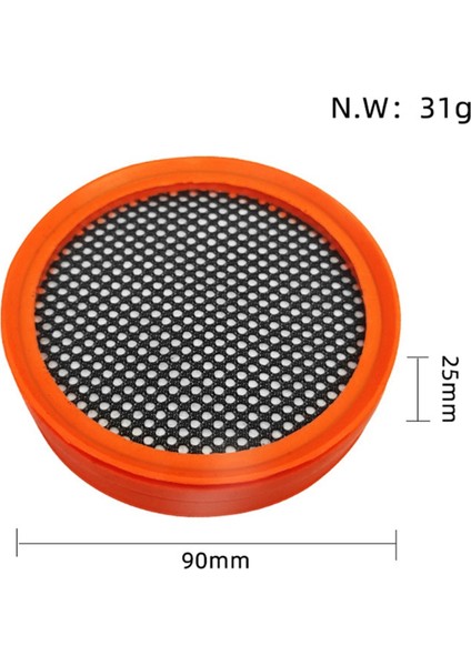 Philips FC8009 FC8081 FC6723 FC6724 Için 18 Adet Yıkanabilir Hepa Filtre (Yurt Dışından)