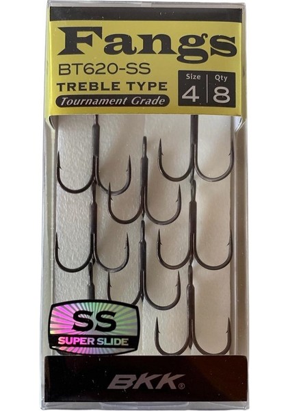 Spear-20 Ss Üçlü Iğne 8li Paket No:4