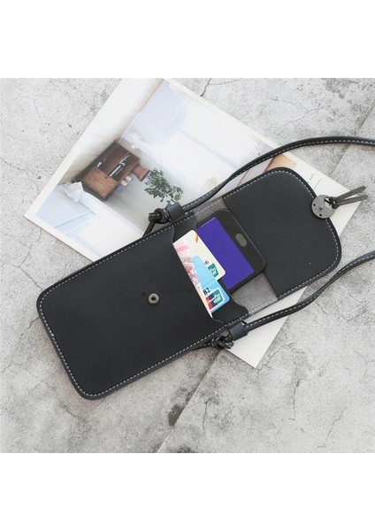 Telefon Cüzdanları Şeffaf Dokunmatik Ekran Cep Telefonu Kılıfı Kadın Telefonu Messenger Küçük Flap Kalıpçı Çanta (Yurt Dışından) indirimleri