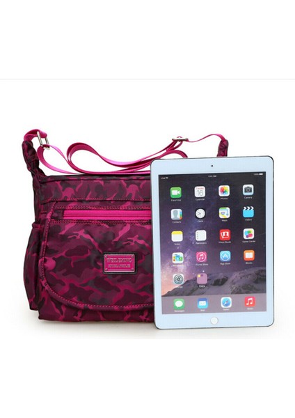 B Kadın Çok Cepli Messenger Çapraz Vücut Kadın Hobo Omuz Çok Cepli Seyahat Kadın Çanta (Yurt Dışından) indirimleri