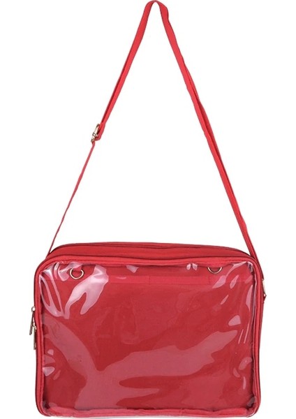 Klasik Klasik Omuz Kadın Japon Şeffaf Tuval Yumuşak Kızlar Güzel H215 Çanta (Yurt Dışından)