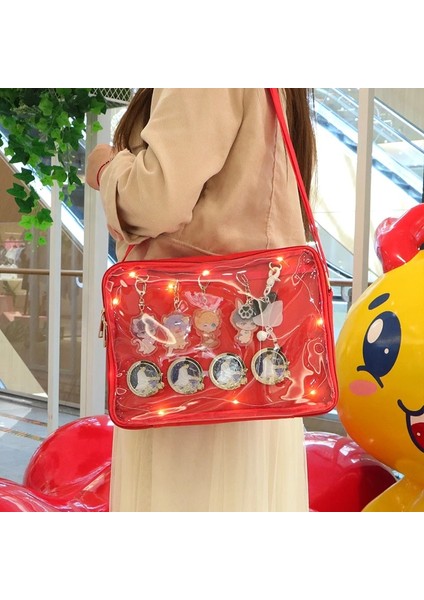 Klasik Klasik Omuz Kadın Japon Şeffaf Tuval Yumuşak Kızlar Güzel H215 Çanta (Yurt Dışından) indirimleri