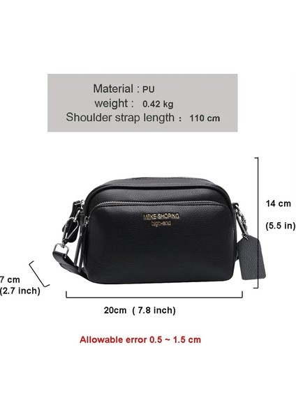 8X14CM Küçük Kare Telefon Geniş Sapanlar Kadın Omuz Düz Kadın Messenger Çanta (Yurt Dışından) fırsatları