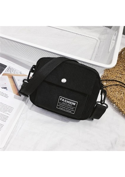 Canvas Single Shoulder Messenger Messenger Square Corduroy Les Sacs Des Çanta (Yurt Dışından) fırsatları