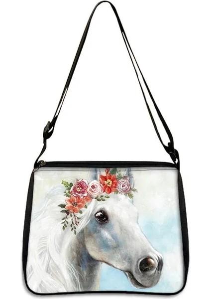 30CM Hayvan Kanvas Omuz Kadın Messenger Kız Seyahat Kadın Çapraz Çanta (Yurt Dışından)