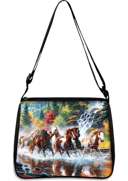 Hayvan Baskı Omuz Kadın Çapraz Çanta (Yurt Dışından)