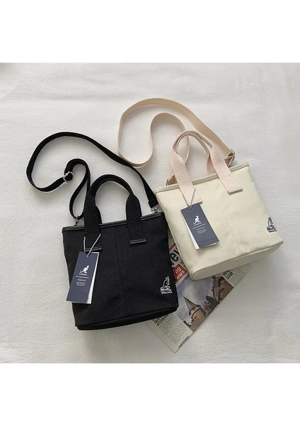 Kremsi Japon Kore Omuz Unisex Çift Sokak Paket Naylon Postacı Erkekler Çanta (Yurt Dışından) fiyatları