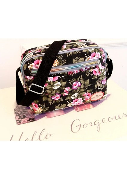 Kadın Kanvas Omuz Çapraz Küçük Kare Çok Fonksiyonlu Büyük Kapasiteli Naylon Crossbody Çanta (Yurt Dışından) fiyatları