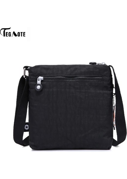 910-15 22CMX4CMX21CM 910 Tegaote Çiçek Kadın Askılı Naylon Kadın Omuz Crossbody Kadın Okul Çanta (Yurt Dışından) modelleri