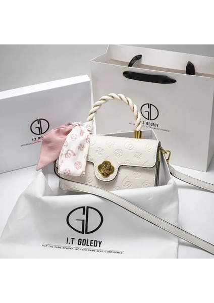 Beden Seyahat Omuz Kadın Çapraz Vücut Vintage Baskı Kadın Crossbody Çanta (Yurt Dışından)