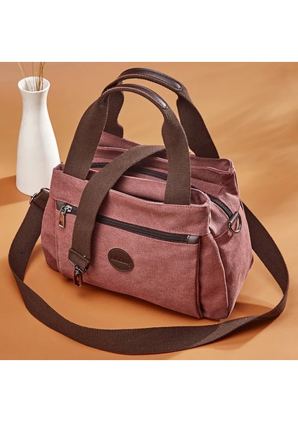 Rd Kadın Günlük Kılıf Düz Tuval Omuz Messenger Öğrenci Okul Seyahat Kadın Hombre Çanta (Yurt Dışından)