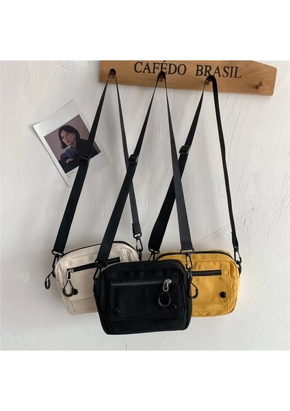 Kadın Saf Günlük Tote Kanvas Fermuarlı Omuz Çanta (Yurt Dışından) fırsatları