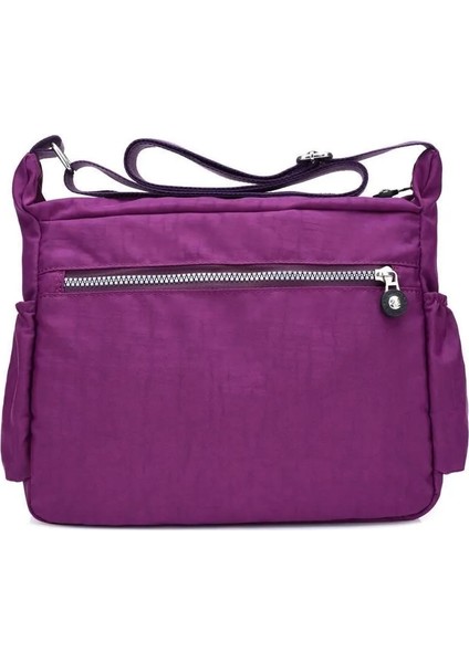 Derin Oxford Omuz Kadın Messenger Kırsal Kumaş Eğlence Veya Seyahat Su Geçirmez Naylon Paket Çanta (Yurt Dışından) fiyatları